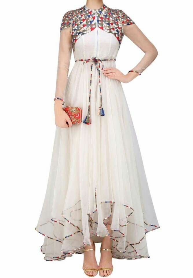 Indo western dress. | Indian gowns dresses, Designer dresses indian, Party  wear dresses